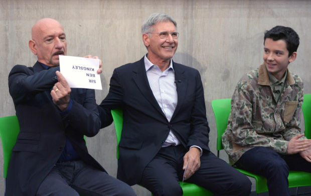 Ben Kingsley, Harrison Ford, Asa Butterfield